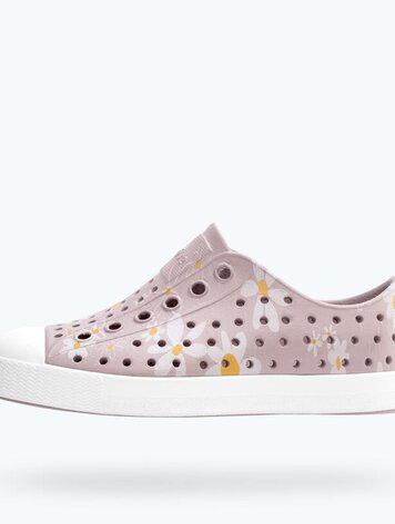Native Shoes Jefferson Print Child- Balos Pink/ Shell Daisy