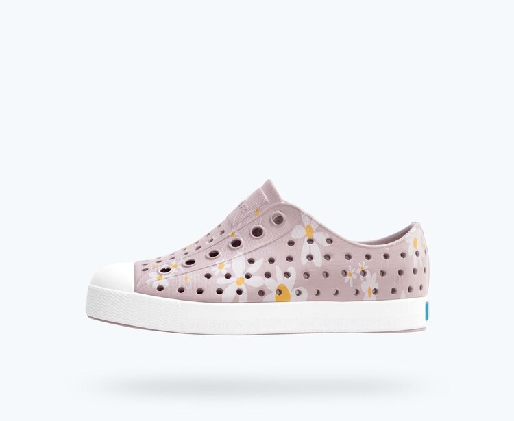 Native Shoes Jefferson Print Child- Balos Pink/ Shell Daisy
