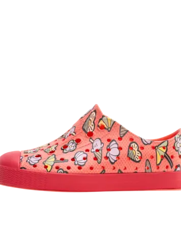 Native Shoes Jefferson Print Child- Snack Pink/Popsicle Pink/Beach Day