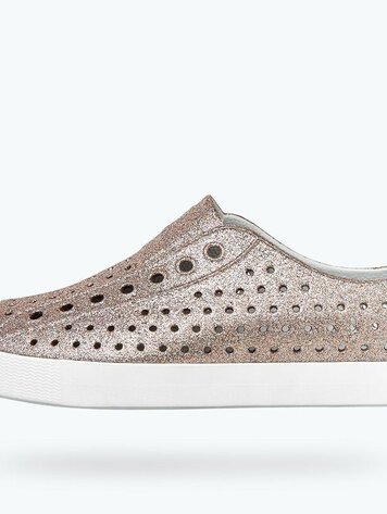 Native Shoes Jefferson Bling - Metal Bling/ Shell White