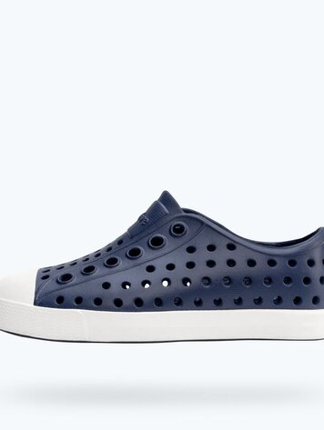 Native Shoes Jefferson Child- Regatta Blue/ Shell White