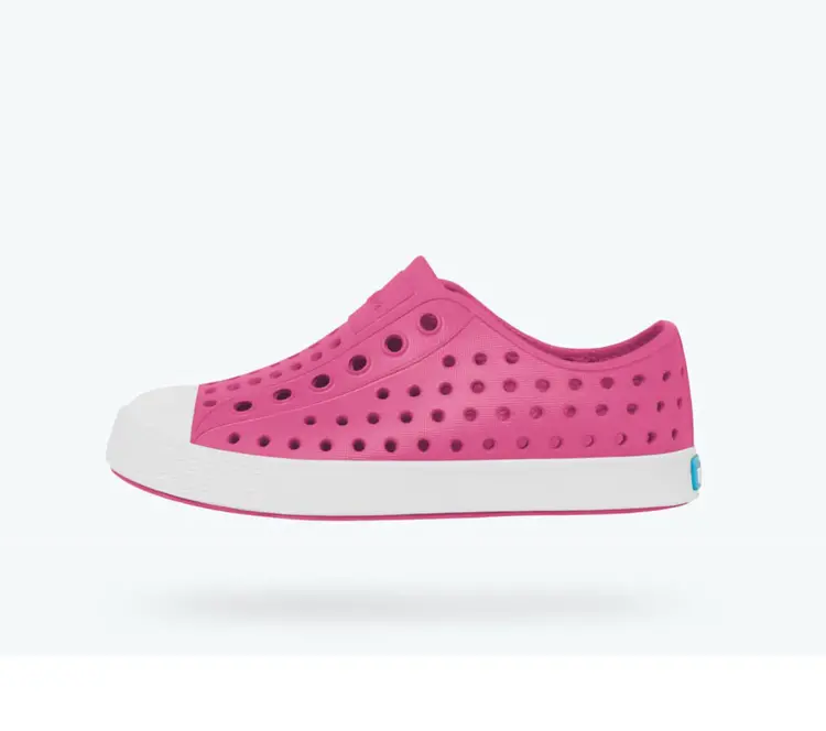 Native Shoes Jefferson Child - Hollywood Pink/ Shell White