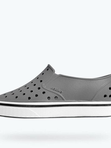 Native Shoes Miles Child  -  Dublin Grey/ Shell White