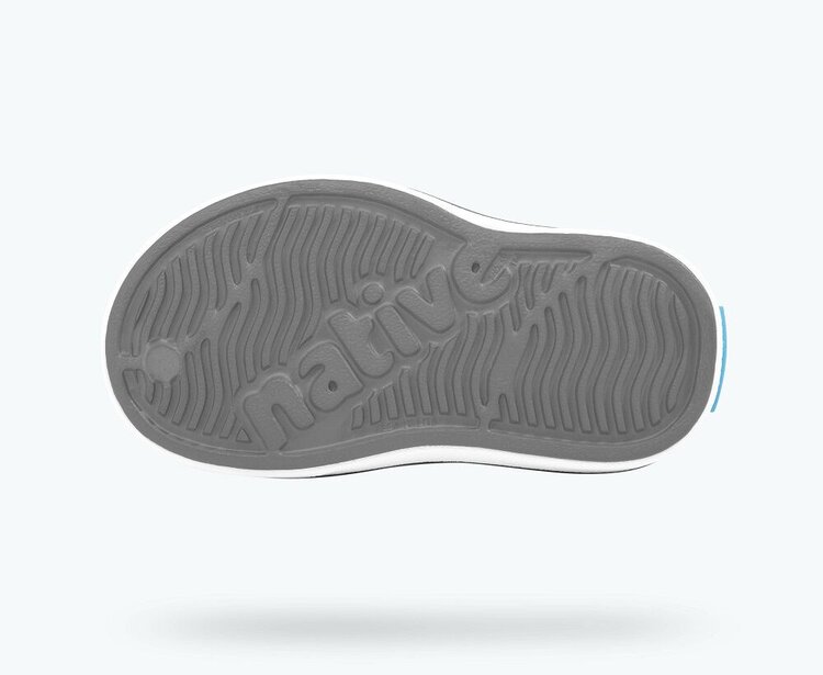 Native Shoes Miles Child  -  Dublin Grey/ Shell White