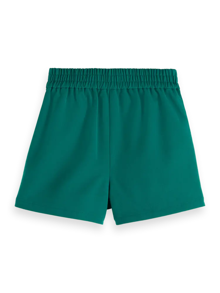Scotch & Soda Girls' Pleated Tennis Skort in Pitch Green