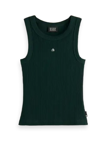Scotch & Soda Girls' Baby Ribbed Slim-Fit Tank Top