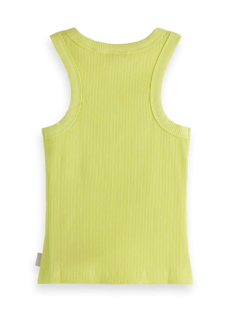 Scotch & Soda Girls' Baby Ribbed Slim-Fit Tank Top