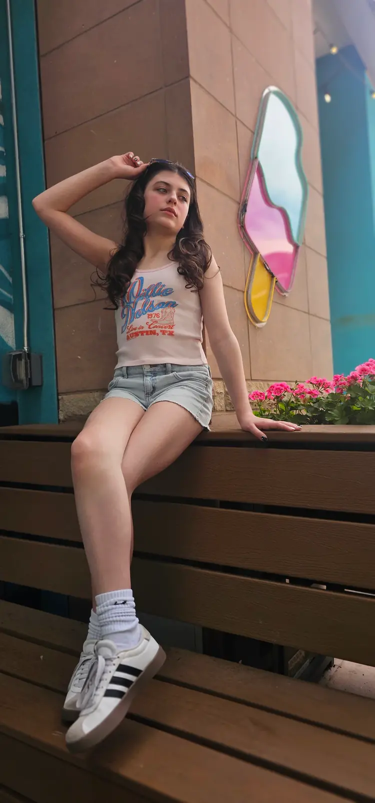 Rowdy Sprout Willie Nelson 1976 Concert Tank