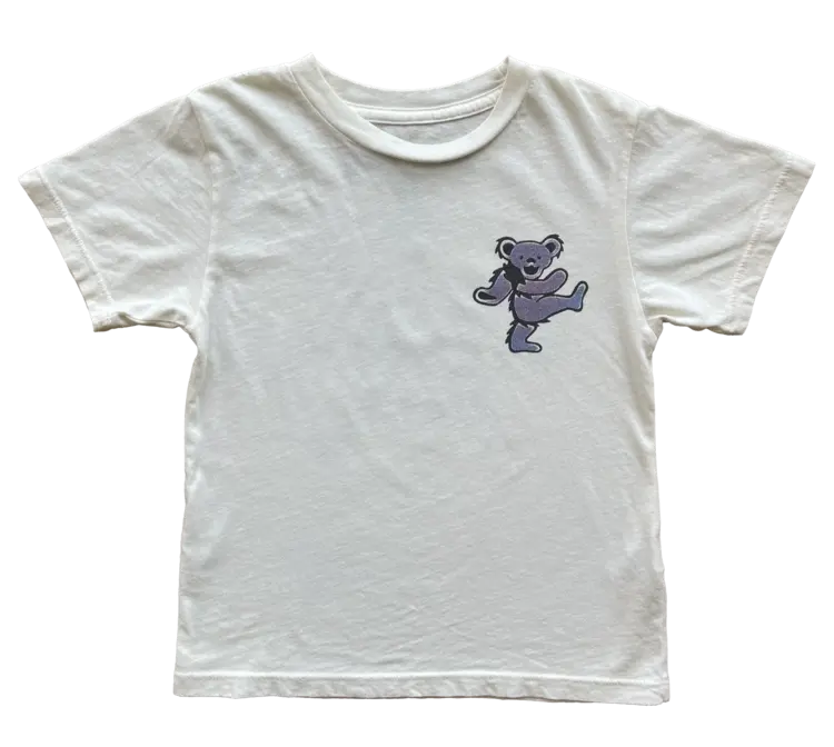 Rowdy Sprout Grateful Dead Circle Dancing Bears Tee - White