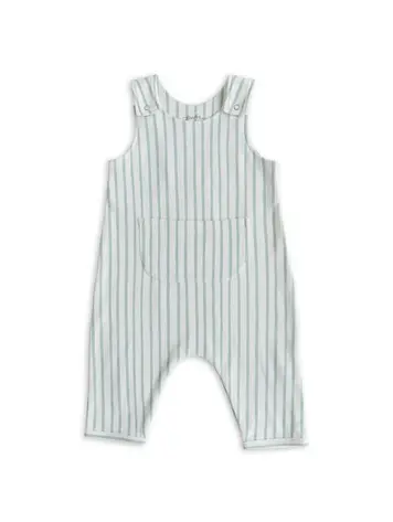 Pehr Designs Baby Overalls Stripes Away Sea
