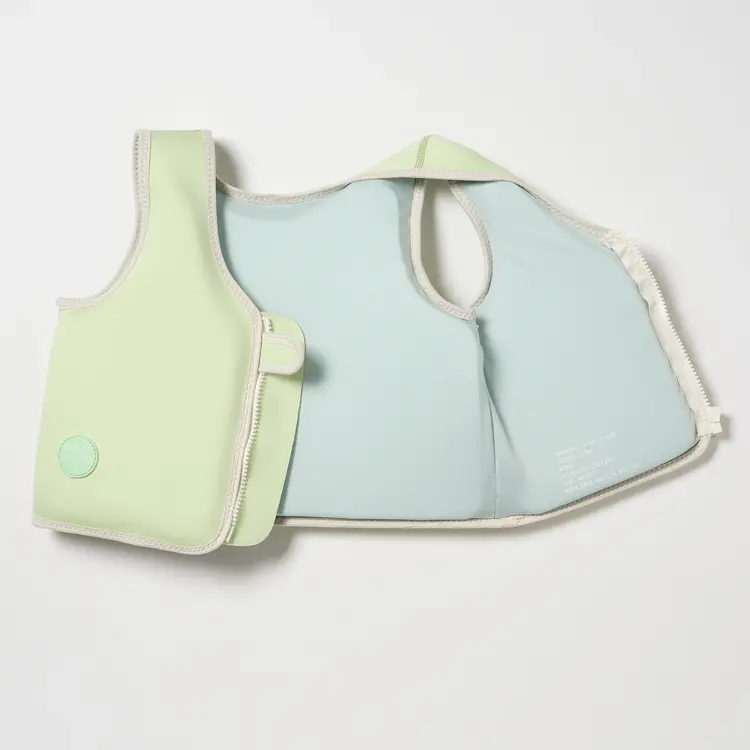Sunnylife Kids Swim Vest - Shred Turtle Aqua 3-6yo