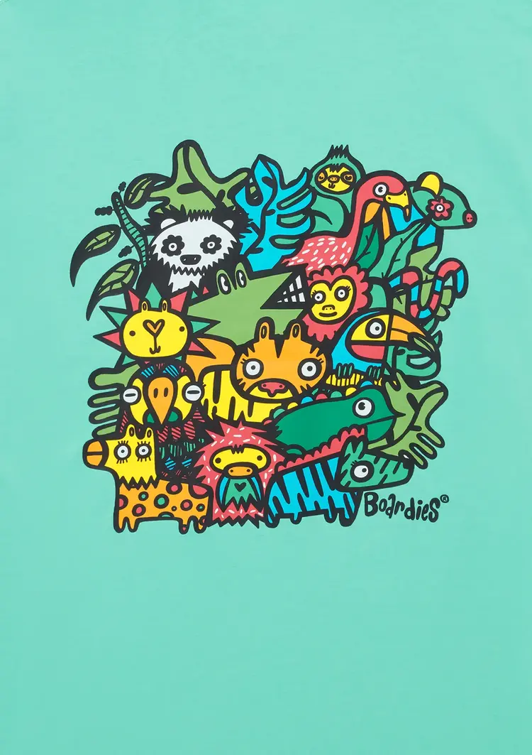 Boardies Munday Jungle Kids T-Shirt