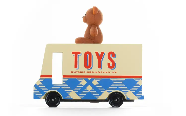 Candylab Toys Candylab Toys Teddy Bear Van