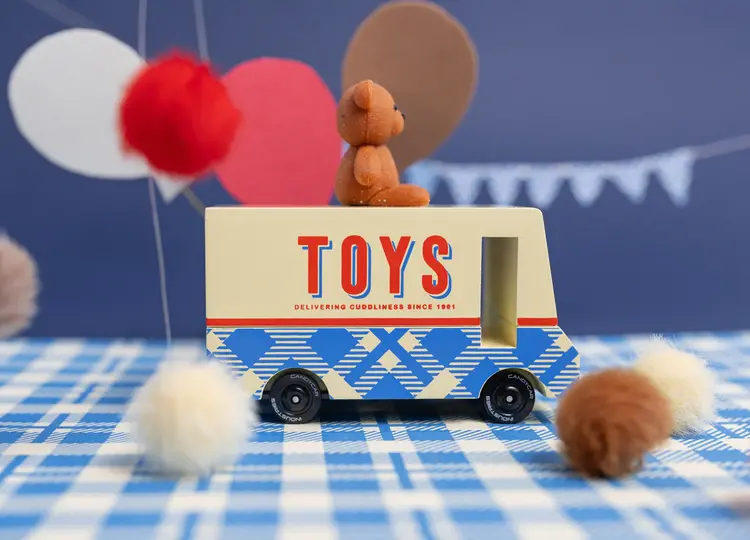 Candylab Toys Candylab Toys Teddy Bear Van