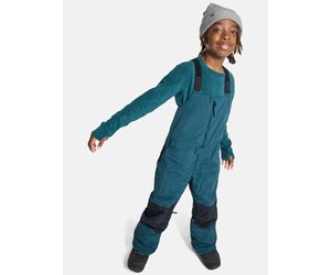 Burton Kids Skylar 2L Bib Pants - DP EMRLD - Yellow Turtle
