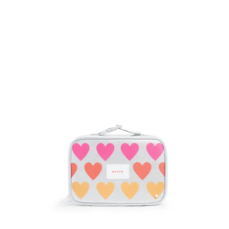 STATE Rodgers Lunch Box - Rainbow Hearts
