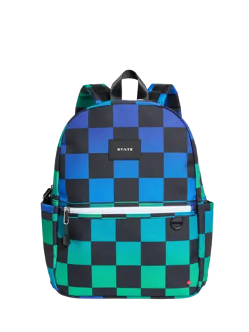 STATE Kane Backpack - Blue Checkerboard