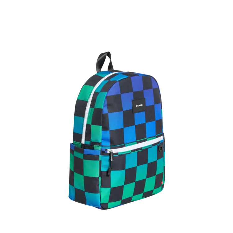 STATE Kane Backpack - Blue Checkerboard