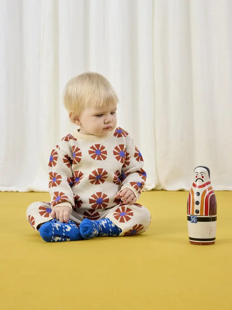 Bobo Choses Kaleidoscope All Over Jacquard Jumper