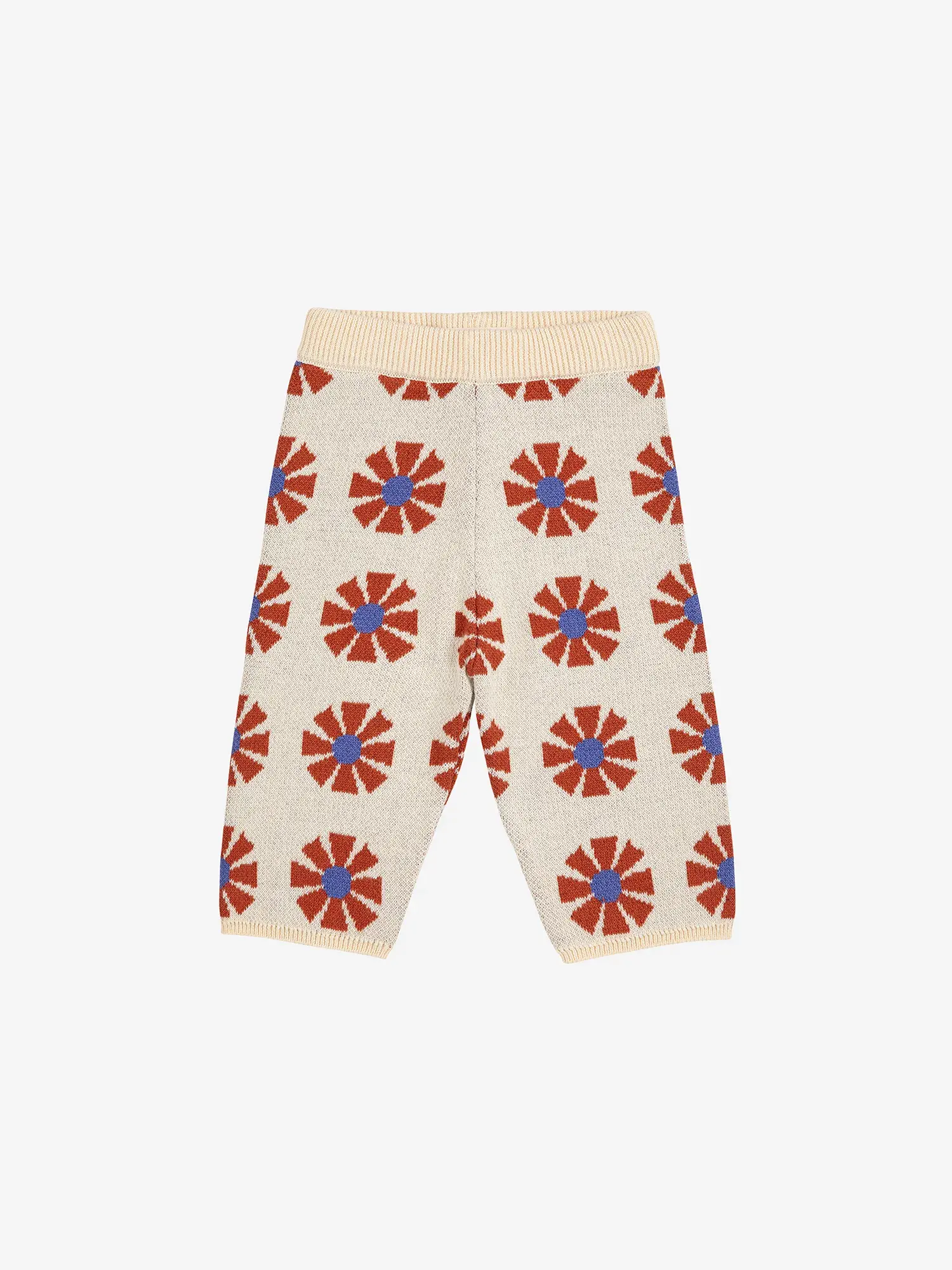 Bobo Kaleidoscope AOP Jacquard Pants - WHT - Yellow Turtle