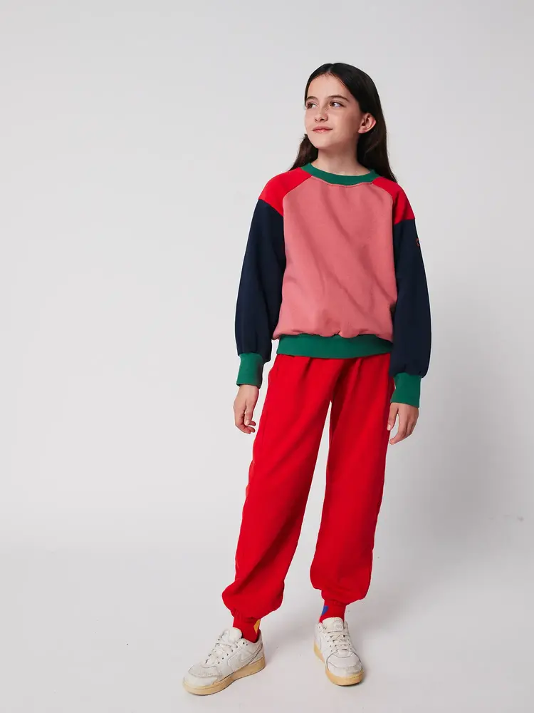 Bobo Choses Tic Tac Toe Color Block Sweatshirt