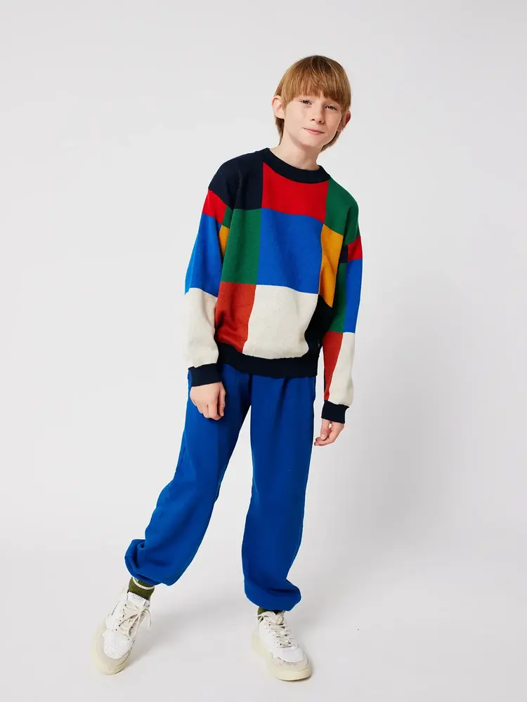 Bobo Choses Multicolor Tiles Jumper