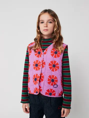 Bobo Choses Kaleidoscope All Over Quilted Vest