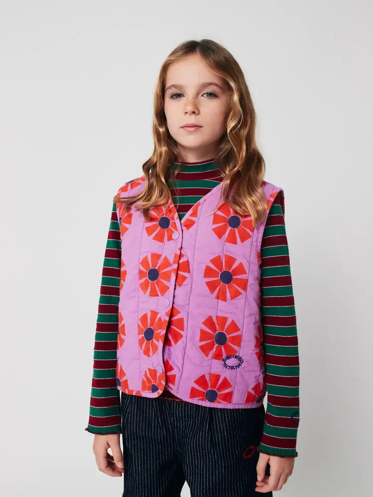 Bobo Choses Kaleidoscope All Over Quilted Vest