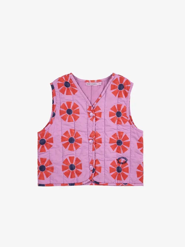 Bobo Choses Kaleidoscope All Over Quilted Vest