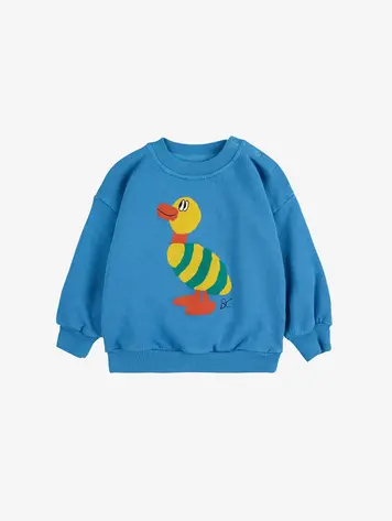 Bobo Choses Striped Duck Sweatshirt