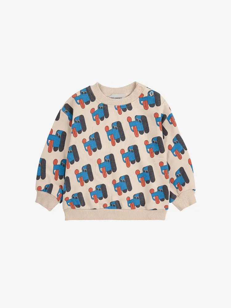 Bobo Choses Doggy Mate All Over Sweatshirt