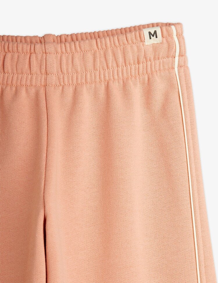 Mini Rodini Plain Piping Sweatpants - Pink