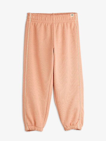 Mini Rodini Plain Piping Sweatpants - Pink