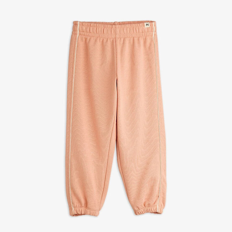 Mini Rodini Plain Piping Sweatpants - Pink