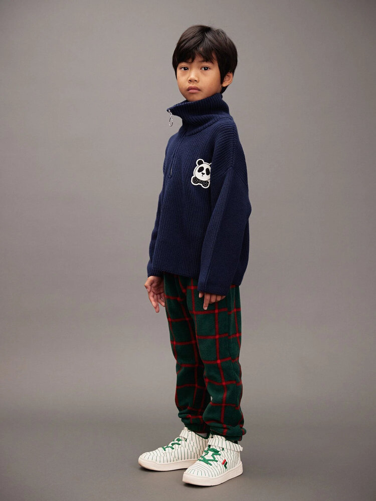 Mini Rodini Plaid Fleece Trousers