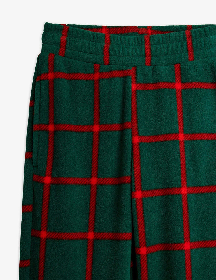 Mini Rodini Plaid Fleece Trousers