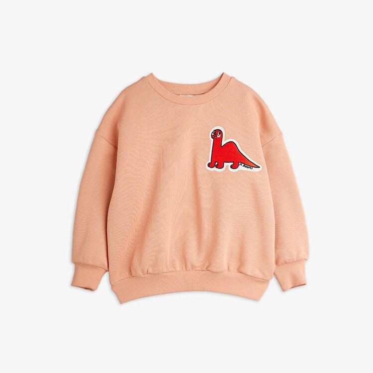 Mini Rodini Dino Patch Sweatshirt - Pink