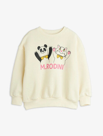 Mini Rodini Panda & Cat Sweatshirt