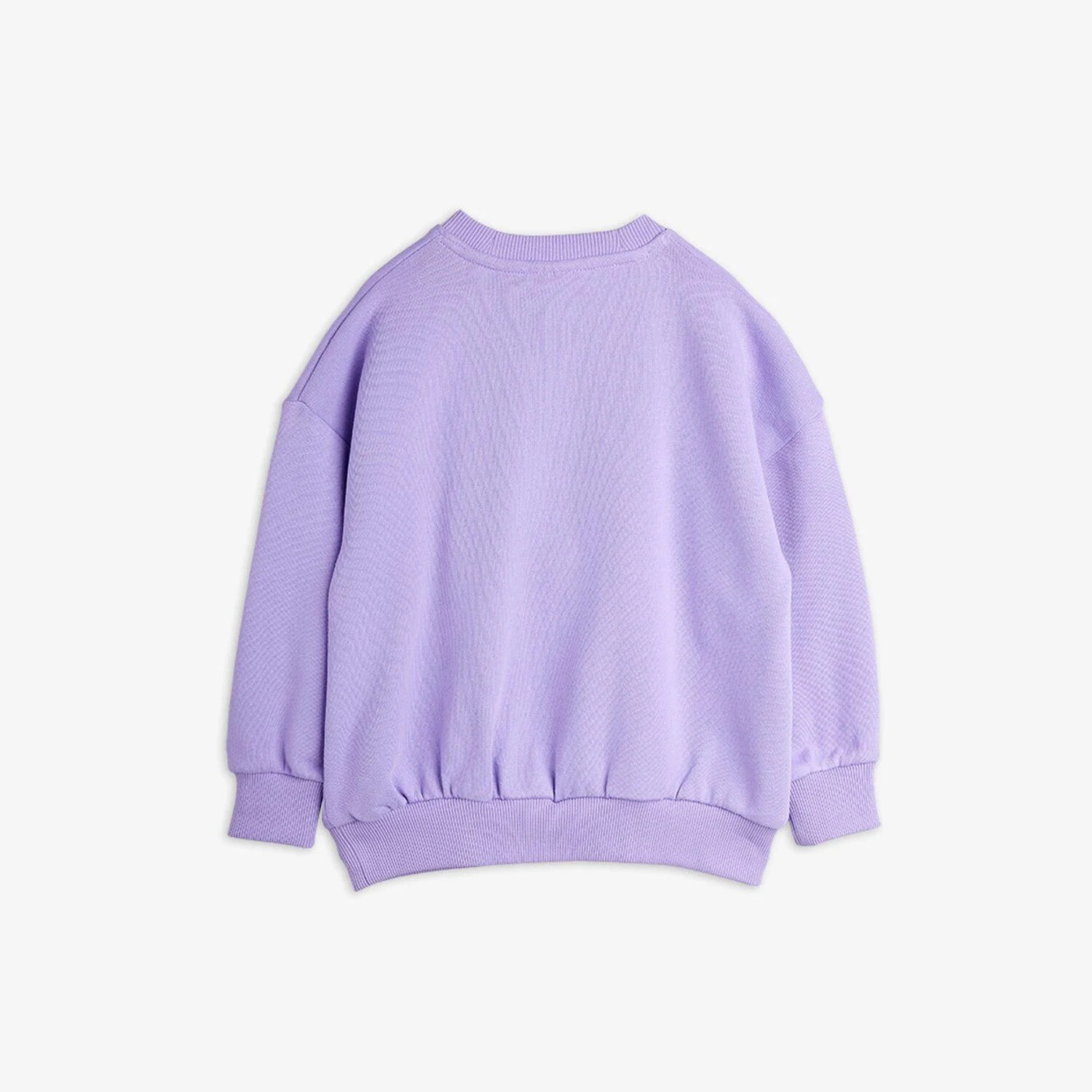 Mini Rodini Cat Chenille Sweatshirt - PURPLE - Yellow Turtle