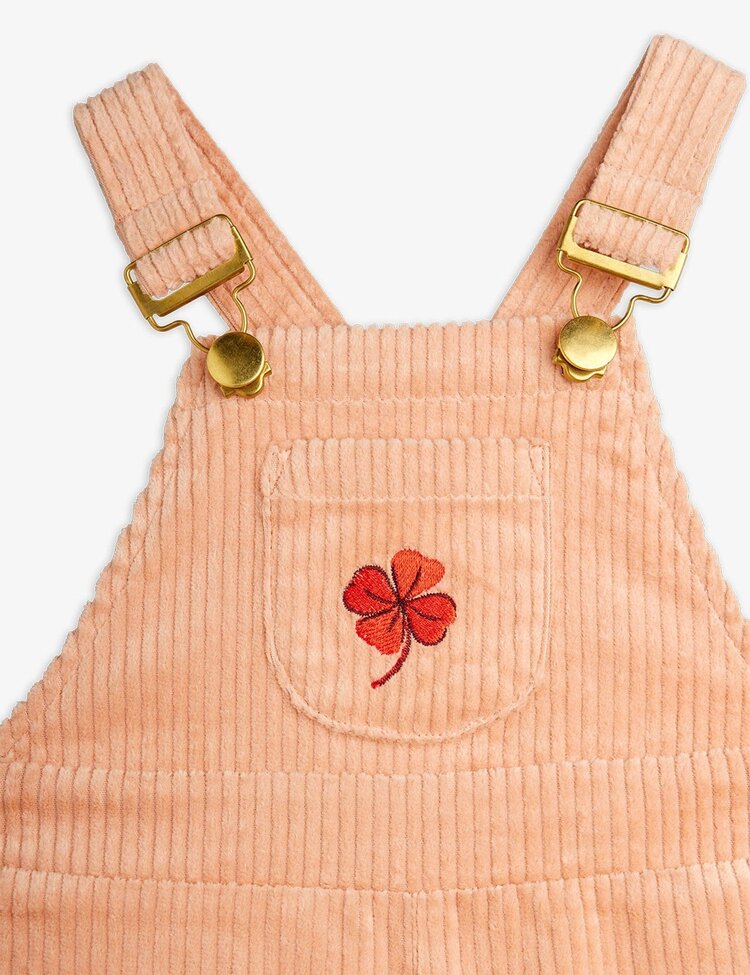 Mini Rodini Clover Corduroy Dungarees