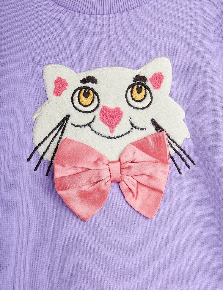 Mini Rodini Cat Chenille Sweatdress