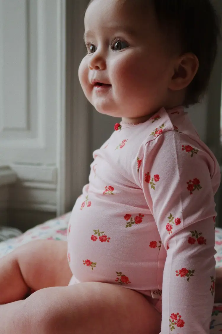 Konges Sløjd Basic Long-Sleeved Body - Rosa Pink