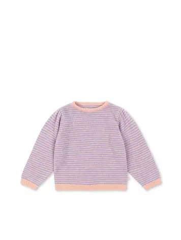 Konges Sløjd Berle Sweater - Purple/Pink Dolphin