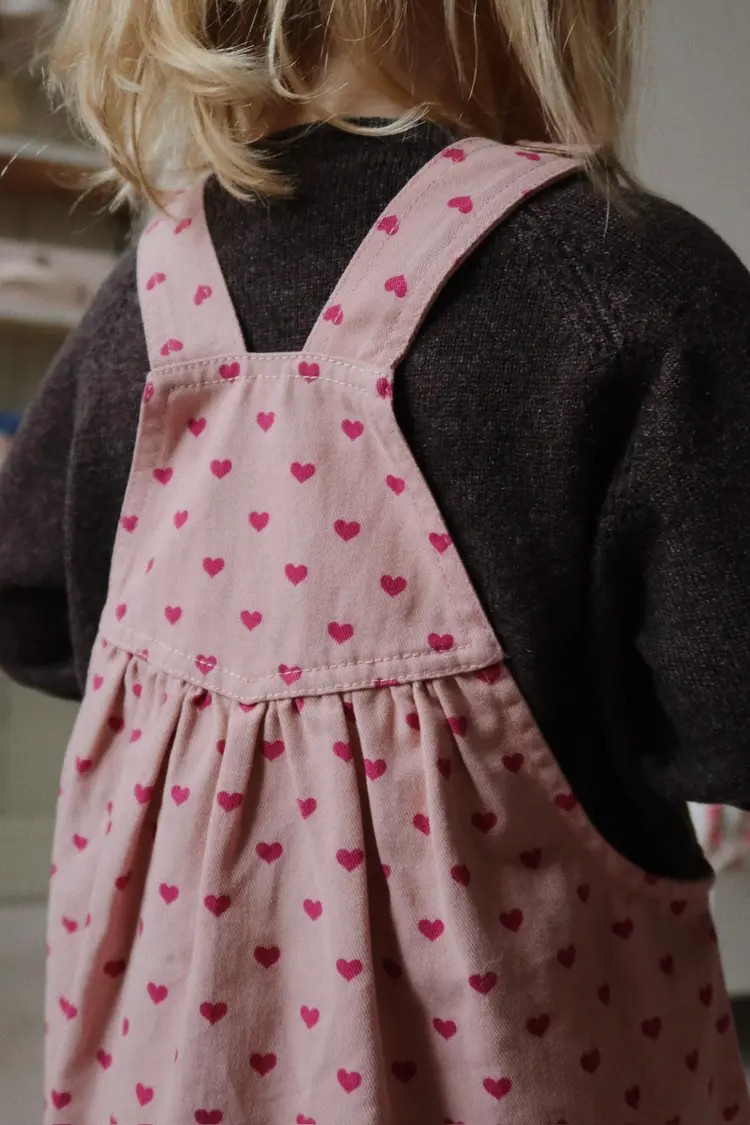 Konges Sløjd Nola Spencer Dress - Berry Coeur