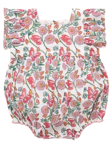 Pink Chicken Baby Elsie Bubble - Butterfly Pink Chicken Baby Elsie Bubble - Butterfly