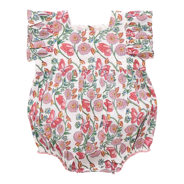 Pink Chicken Baby Elsie Bubble - Butterfly