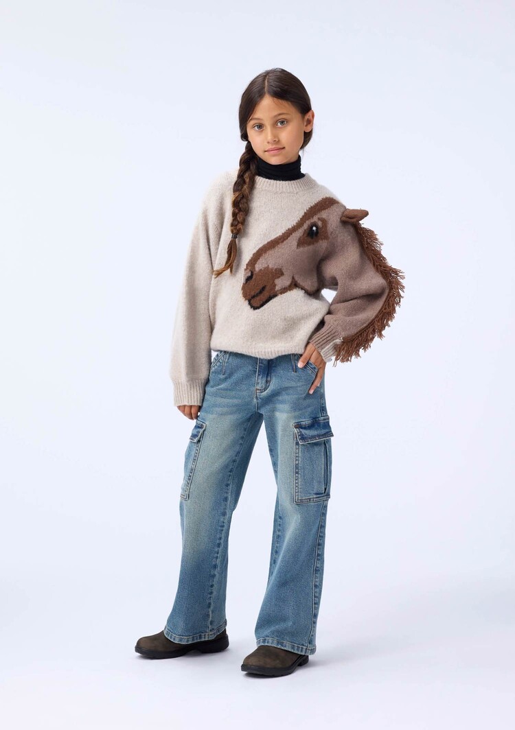 Molo Gisela Sweater - Horse Knit