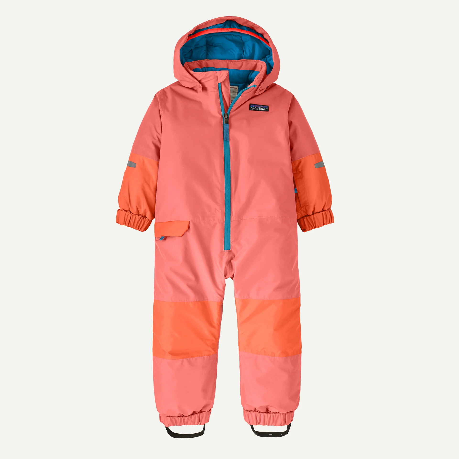 Patagonia Baby Snow Pile One-Piece - Sparkle Pink - Yellow Turtle
