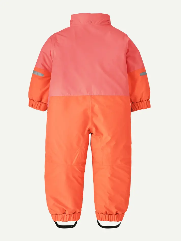 Patagonia Baby Snow Pile One-Piece- Uplift Blue - Yellow Turtle