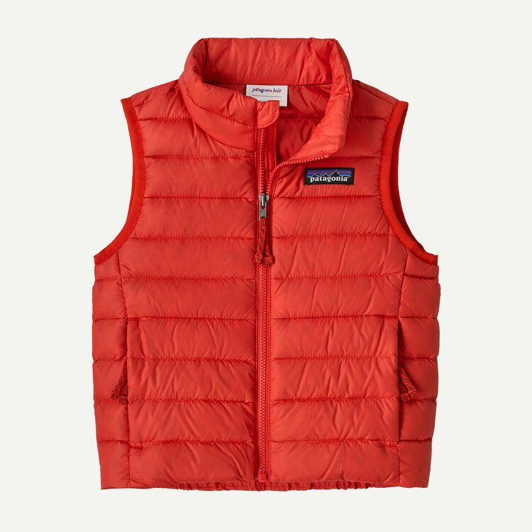 Patagonia Baby Down Sweater Vest - Sizzle Red